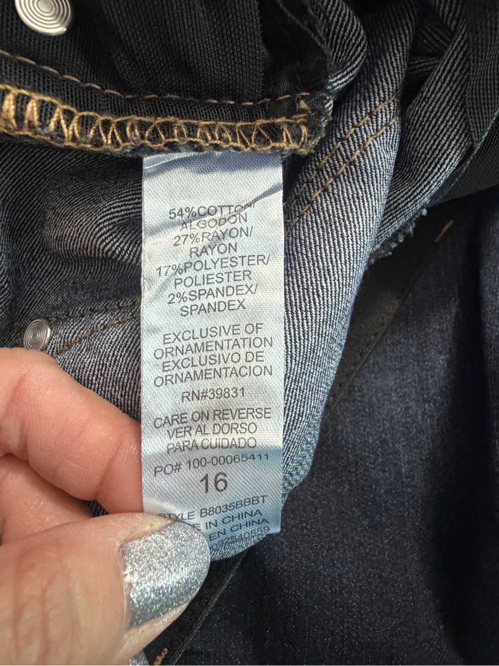 Democracy “Ab”solution Bermuda- Indigo - Picture 10 of 15